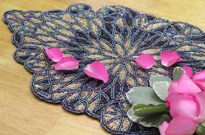 <b>Beaded</b> Table <b>Placemat</b> - Product Image 3