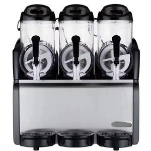 เครื่องทำแกรนิต้าสแตนเลสแท้ 3 แกลลอน แบบสามช่อง รุ่นใหม่ – เครื่องจ่ายเครื่องดื่มแช่แข็งครบวงจรสำหรับใช้ในเชิงพาณิชย์ - Product Image 1