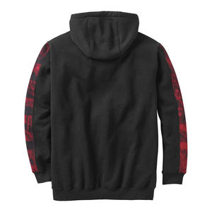 Sudadera con capucha de diseño personalizado para hombre y mujer al por mayor con paneles de brazo laterales impresos nuevo bordado tallas regulares para invierno - Product Image 3