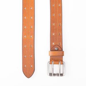 Cinturón Profesional de Cuero Genuino para Hombre, Hebilla Ajustable Personalizada, Diseño Duradero para Compradores Minoristas, Cómodo y Confiable - Product Image 5