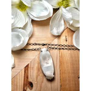 Collier en argent sterling et turquoise Pilot Mountain de Sheila Becenti pour les occasions spéciales - Product Image 2