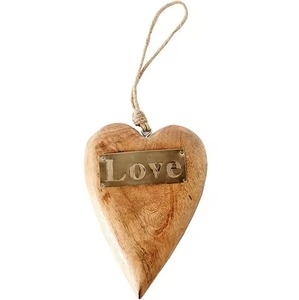 Corazón Colgante Clásico para Decoración Navideña del Hogar, Diseño Festivo, Decoración Interior y Exterior - Product Image 2