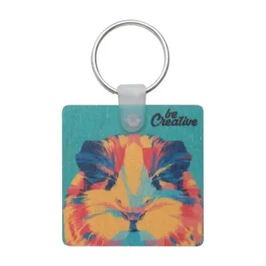 Porte-clés Woody en bois, merchandising durable - Product Image 5