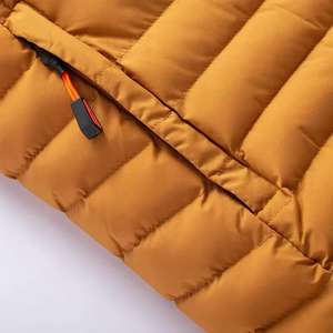 Vêtements de plein air Veste imperméable personnalisée pour hommes Bomber d'hiver rembourré brillant Vestes à capuche chaudes et épaisses pour hommes - Product Image 5