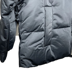 Chaquetas acolchadas largas para mujer, con capucha de piel transpirable, relleno de poliéster, para invierno frío, con cremallera personalizable, muy cálidas. - Product Image 3