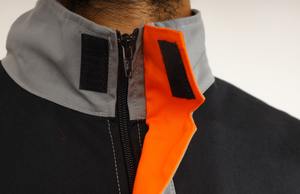 เสื้อคลุมแขนยาวเต็มตัวสำหรับทุกเพศเสื้อผ้าทำงาน Hi VIS มองเห็นได้ชัดมากสะท้อนแสงความปลอดภัย - Product Image 3