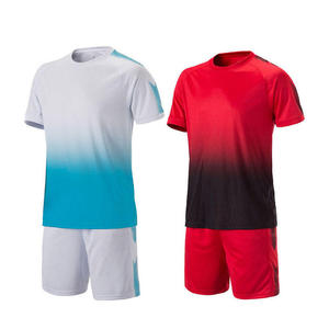 Ensemble de maillot de football personnalisé respirant, sublimation, séchage rapide, polyester, short de football, vêtements de sport d'équipe OEM - Product Image 4