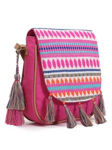 Bandolera de jacquard multicolor con diseño personalizado, tamaño e impresión, hecha con material de alta calidad disponible - Product Image 3