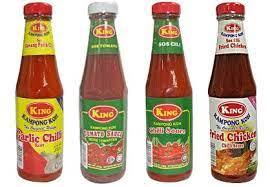 KING Malaysia-Made HALAL Sweet Chili Garlic <b>Sauce</b> Hot Spicy 320g Dipping Bottle with Sugar and Salt Enhances Flavors - Product Image 2