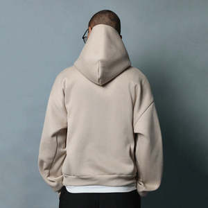 Sudadera con Capucha Estilo Hip Hop Holgada para Hombre, Hombros Caídos, Perfecta para Uso Diario, Sudadera Extra Grande con tu Propia Marca - Product Image 2