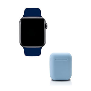 Kit de Reloj Inteligente T500+ Twins Azul - Product Image 3