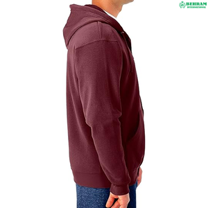 เสื้อฮู้ดซิปผ้าฝ้ายแท้ 100% รุ่นใหม่ล่าสุด ขายส่ง น้ำหนัก 500 GSM ระบายอากาศได้ดี แห้งเร็ว เหมาะสำหรับฤดูหนาว แบบ unisex - Product Image 2