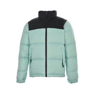 Alta calidad al por mayor logotipo personalizado prendas de vestir exteriores chaquetas de lona de invierno aislado burbuja Puffer Abrigo acolchado con capucha para las mujeres - Product Image 4