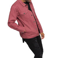 Veste en jean pour homme, design personnalisé, col rabattu, manches classiques, couleur unique, pour la mode en plein air
