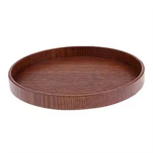 Vente en gros de plateaux de service en bois d'acacia avec plateau à poignée pour le petit-déjeuner au lit plateau décoratif de bonne qualité par decor impex - Product Image 4