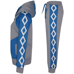 Enfant Garçons Survêtement Fermeture Éclair À Capuche Pantalon Pièce Ensemble Nouveau Logo Personnalisé Conception Sportswear Polyester Survêtement - Product Image 6