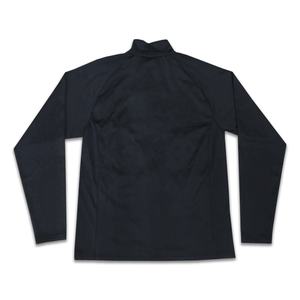 Venta al por mayor de poliéster de secado rápido liso sudadera deportiva de manga larga para hombre con logotipo personalizado sudadera de manga larga para hombre - Product Image 2