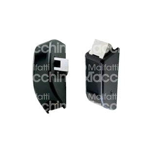 Paire de verrous pour les dispositifs de sortie de panique IDEA BASE modèle 321391. Loquet en acier à verrouillage vertical latéral supérieur et inférieur - Product Image 1