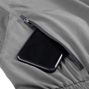 กางเกงวอร์มวิ่งขาสั้นสำหรับผู้ชายแห้งเร็วกางเกงออกกำลังกายระบายอากาศได้ดีพร้อมโลโก้ตามสั่ง - Product Image 5