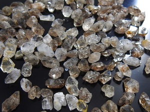 Herkimer เพชรธรรมชาติคริสตัลแร่หยาบอัญมณีหินหลวมสำหรับทำเครื่องประดับสร้อยคอนักเก็ตร็อค - Product Image 5
