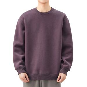 Sweat-shirt ras du cou de haute qualité Logo personnalisé brodé numérique pour la conception en relief d'impression bouffante pour les hommes - Product Image 1