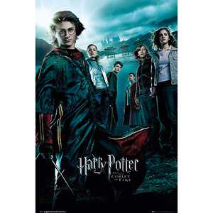 Póster de Harry Potter y el Cáliz de Fuego, Impresión Digital en Vinilo y Poliéster, Banderas Decorativas - Product Image 2