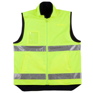 Gilet de sécurité pour homme, haute visibilité, réfléchissant, imperméable, protection de sécurité, 100% polyester, pour la sécurité routière - Product Image 5