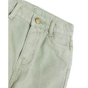 Best Seller Mid Casual Cómodo Spandex Alta calidad Tejido Denim Jeans Pantalón Logo Imprimir Transpirable Plus-Size Leggings para - Product Image 3