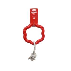 Pull and Pull Rope Chew <b>Toy</b> <b>for</b> <b>Pets</b> with Durable Rubber Star <b>Interactive</b> <b>Pet</b> <b>Toy</b> - Product Image 2
