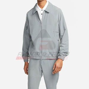 Vestes de golf d'hiver pour hommes de haute qualité avec logo personnalisé 2025, séchage rapide, respirantes, col montant, polyester/coton, vente en gros - Product Image 3