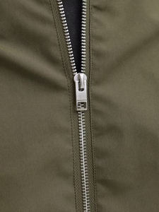 Chaqueta Bomber de Invierno para Hombre, Color Sólido, Cierre Completo, Calidad Premium, Ligera, el Mejor Producto en AKO - Product Image 4