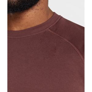 เสื้อสเวตเตอร์ผ้าฝ้ายขนาดใหญ่สำหรับผู้ชายพิมพ์โลโก้นูนดีไซน์แบบคอกลมลาย3D ฤดูหนาวสั่งพิมพ์โลโก้ได้ตามต้องการ - Product Image 2