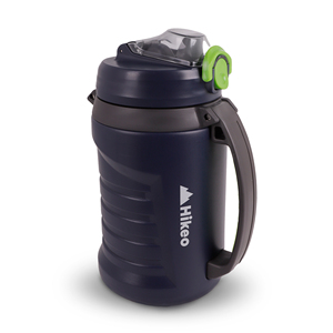 Hikeo 2 litri XL sport acqua Thermos con coperchio ermetico e paglia - Product Image 1