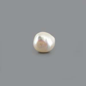 สร้อยคอมุกน้ำจืดสีขาว (11.39 กะรัต)-สีชมพูบาร็อคธรรมชาติ - Product Image 2
