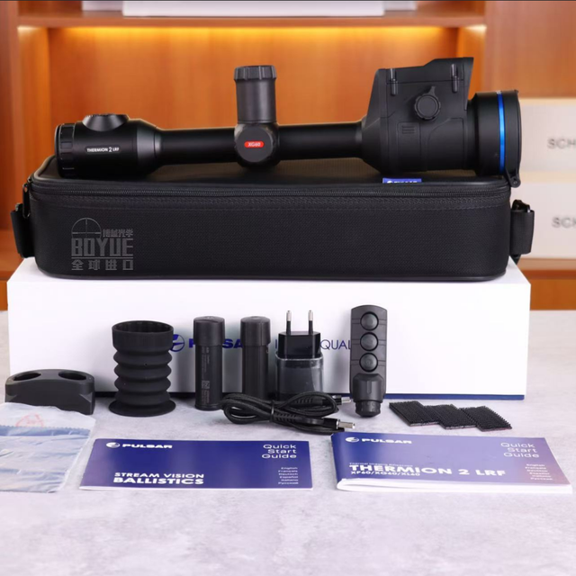 High Resolution 640x480 Pulsar New Product Thermion 2 XG60 4-32X Thermal Scope Laser Rangefinder Hunting Thermal Imaging Scope