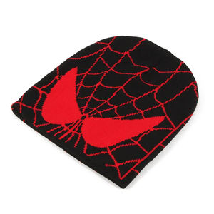 Nueva araña bordada gorros sombrero hombres invierno otoño cálido gorro de punto gorro de lana suave Skullies gorros gorras temporada de invierno - Product Image 1