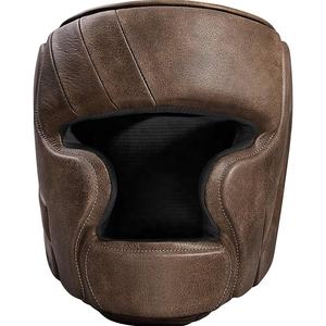 Casque de boxe professionnel sur mesure en cuir pour entraînement de kickboxing chez Qasaab Gloves Company - Product Image 5