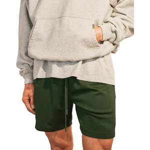 Personalizado de los hombres de baloncesto Fitness Jogger Running Sports Mesh Shorts 100% Poliéster Athletic Streetwear Casual Workout Mesh Shorts - Product Image 1