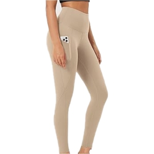 Leggings Deportivos de Yoga de Punto Personalizables de Alto Rendimiento para Mujer, Cintura Alta, Ligeros, de Secado Rápido, Transpirables, para Gimnasio y Fitness - Product Image 4