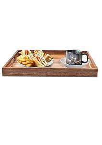 Bandejas de Servir de Madera Ecológicas de Diseño Simple y Elegante, Decoración de Servicio Natural Premium, Bandeja para Servir Postres Disponible - Product Image 5