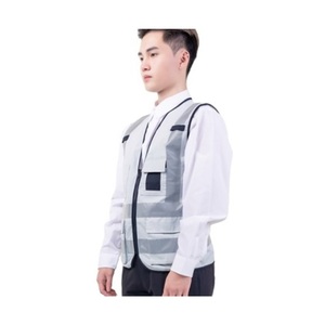 Chaleco de seguridad de fábrica, diseño personalizado de alta visibilidad, Uniforme de Construcción de trabajo, ropa, uniforme Saomai FMF - Product Image 3