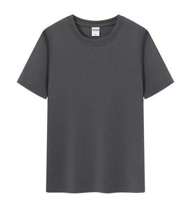 Nueva Camiseta de manga corta informal de moda para mujer, de punto, 100% de algodón, teñida lisa - Product Image 3