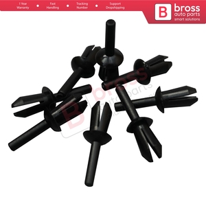 BCF5058 10 Pieces Expanding Mounting Rivet <b>Clips</b> for 7703072116 1161881149 N10259301 - Product Image 2