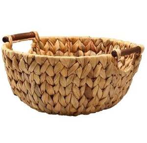 Newest Design <b>Set</b> of 2 Round Shape Rattan Fruit Bowls Customized Sizes Brown Rattan <b>Food</b> Bowls From India Elegant Design - Product Image 4