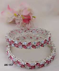 Direct Factory Supply Fashion Bangles AD Jewelry pour les projets scolaires disponibles en vrac - Product Image 2