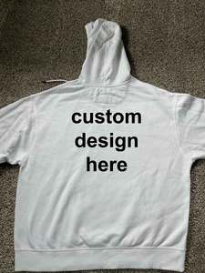เสื้อฮู้ดผ้าขนแกะแบบสวมหัวมีฮู้ดสำหรับผู้ชายเสื้อมีฮู้ดพิมพ์โลโก้ที่กำหนดเอง - Product Image 6