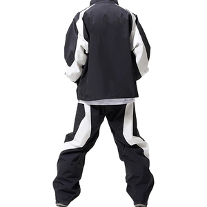 Survêtement de jogging coupe-vent en nylon imprimé à capuche pour homme, personnalisé, de haute qualité, grande taille, écologique, uni, pour l'hiver - Product Image 4