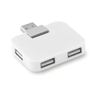 Multipresa Personalizzabile Quadrata con USB, Gadget Promozionale Personalizzato - Product Image 1