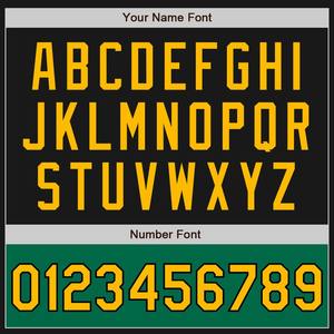 Personalizado Negro Oro-Kelly Verde Bomber Varsity Letterman Dos Tonos Cremallera Chaqueta Cortavientos vintage Hombres Varsity Jacket - Product Image 3