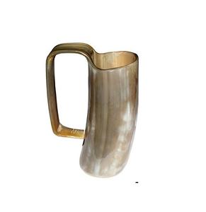 Chopes à bière en corne viking avec un design unique, fournisseurs en gros parfaits, événements de mariage, option de vaisselle élégante et durable - Product Image 1